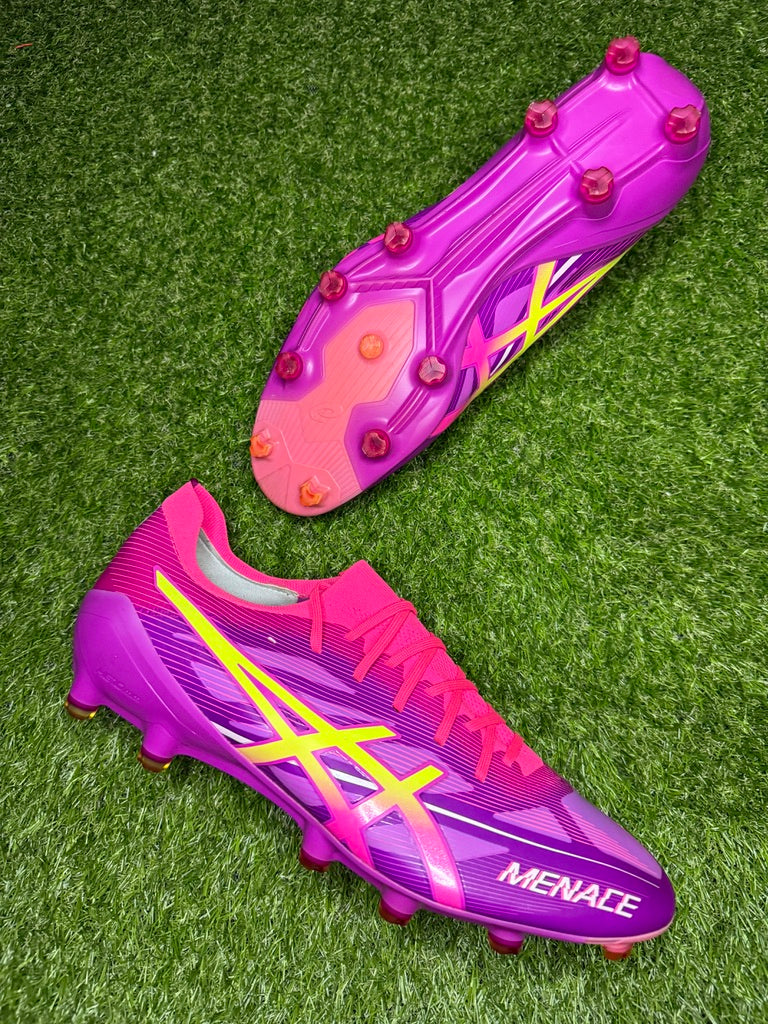 Asics Menace 5 FG 'Pink/Yellow'