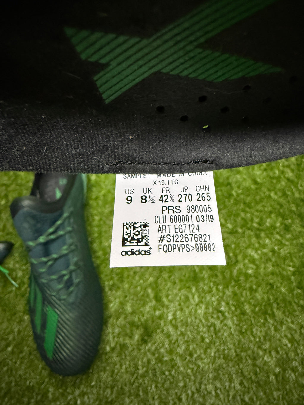 Adidas X 19.1 FG 'SAMPLE'