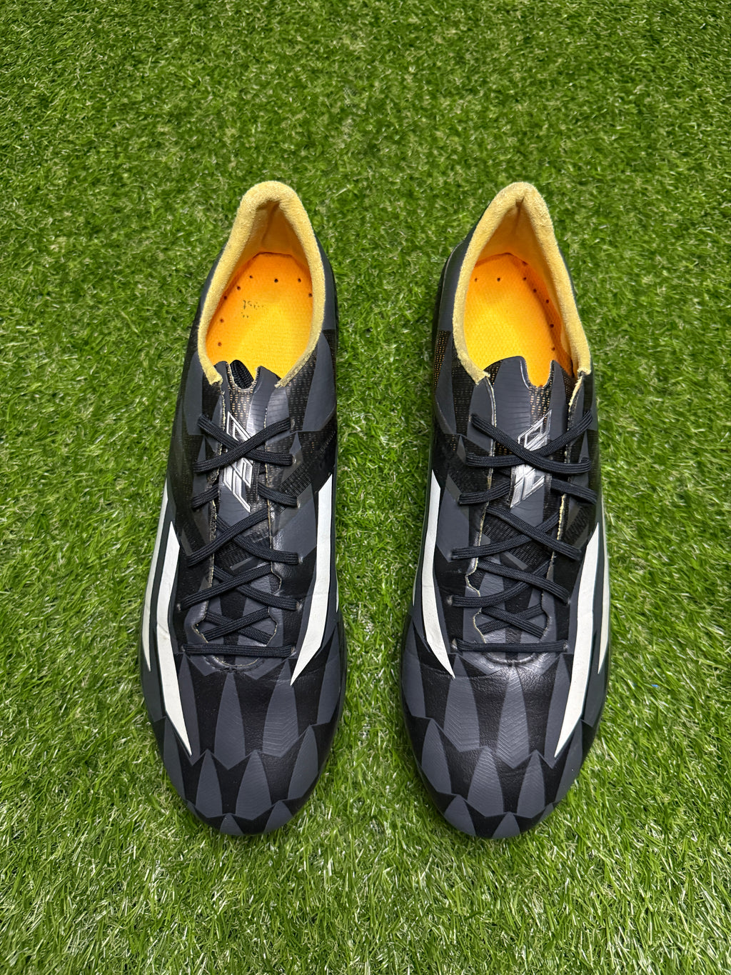 Adidas F50 Adizero SG 'Black/White/Orange'