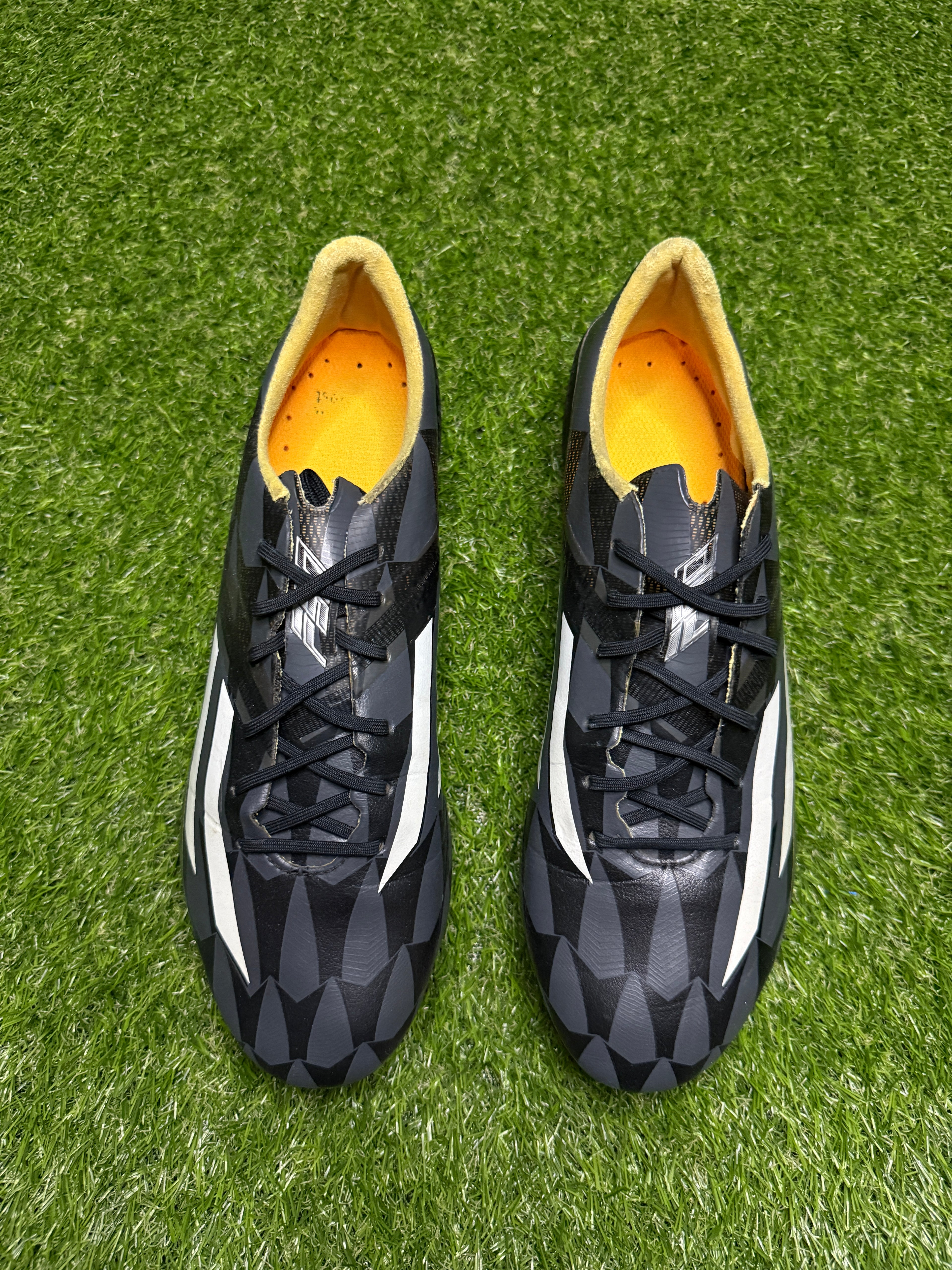 Adidas F50 Adizero SG 'Black/White/Orange'