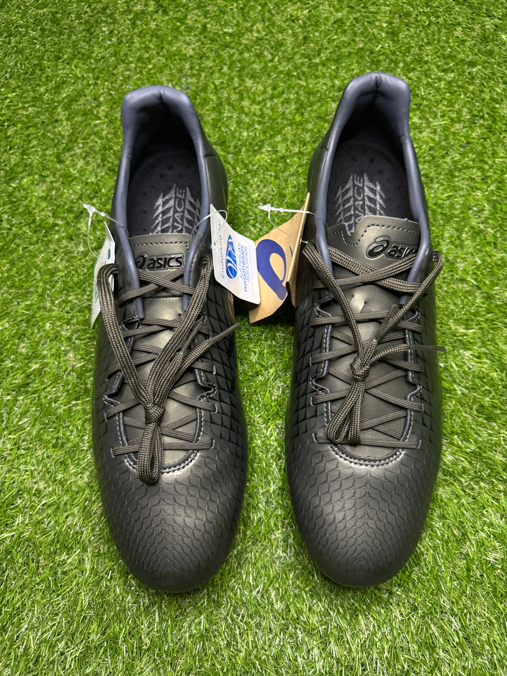 Asics Menace 4 FG 'Gunmetal/Black'