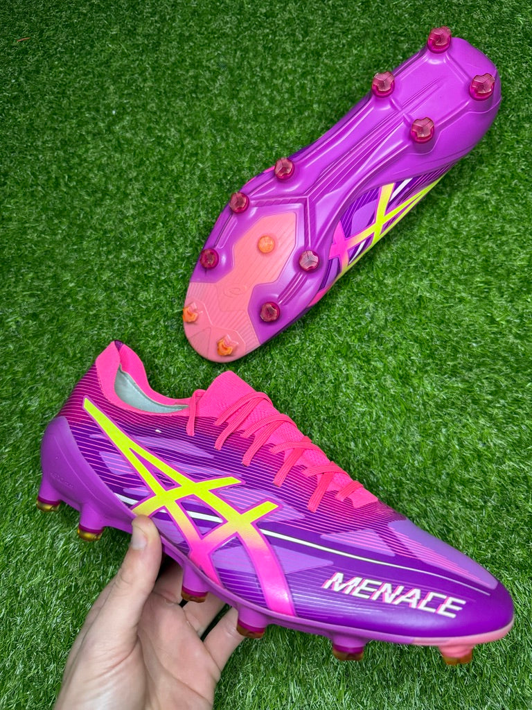 Asics Menace 5 FG 'Pink/Yellow'