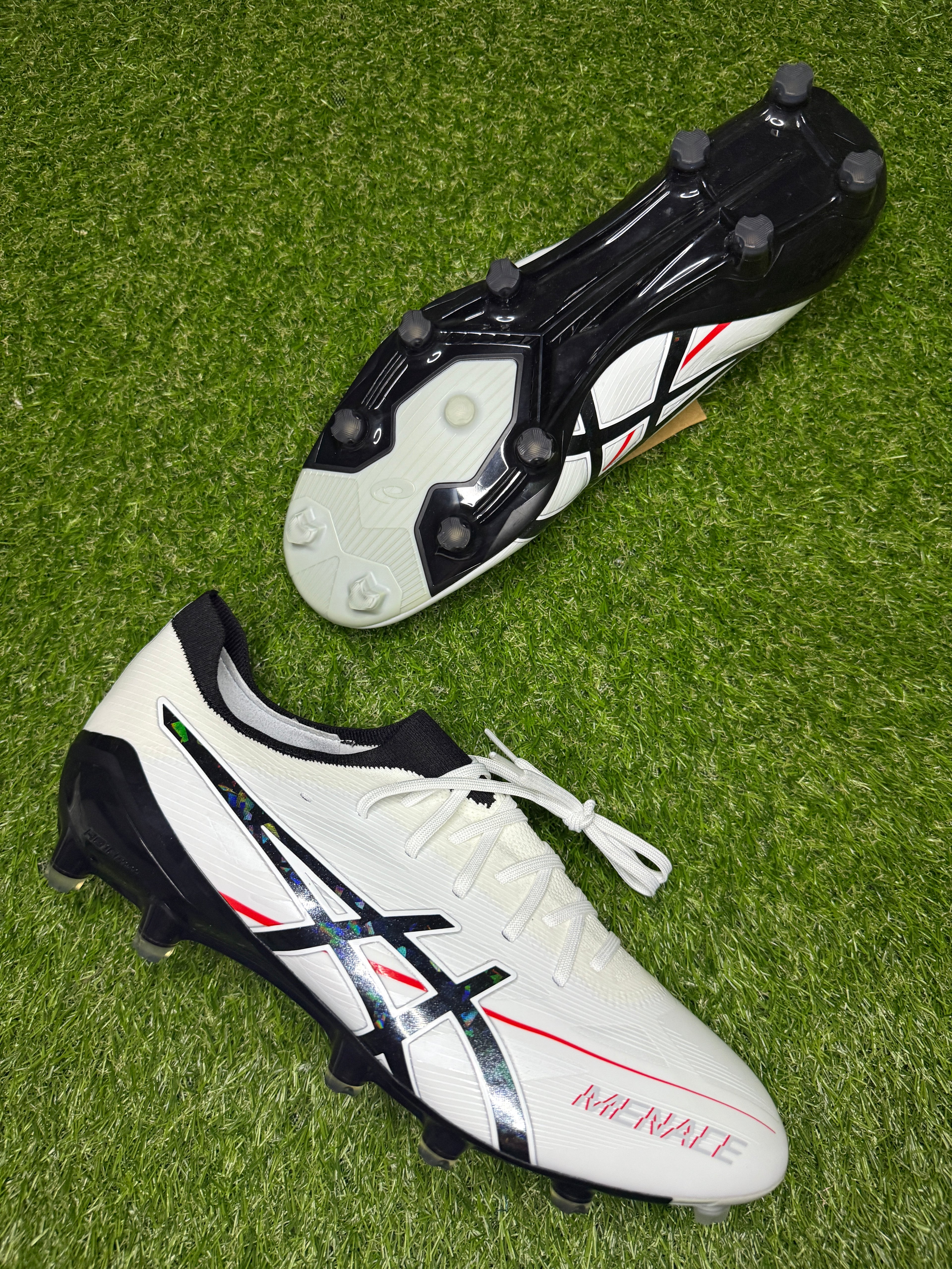 Asics Menace 5 FG 'White/Black'