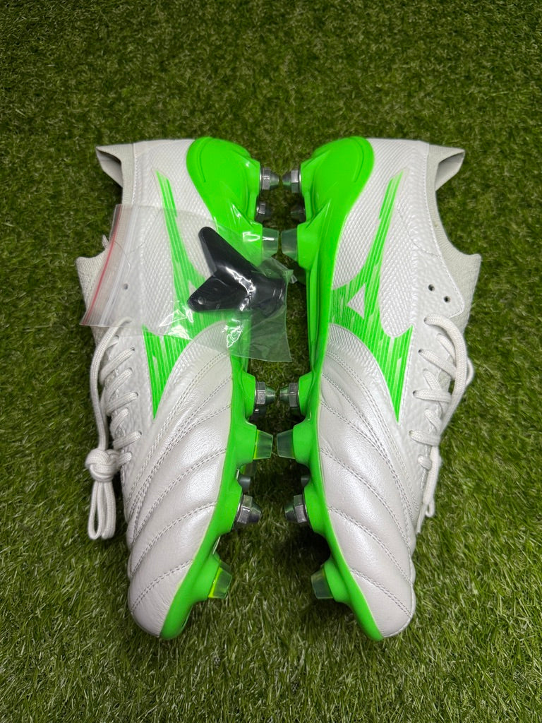 Mizuno Morelia Neo 4 B ELITE SG 'White/Green'