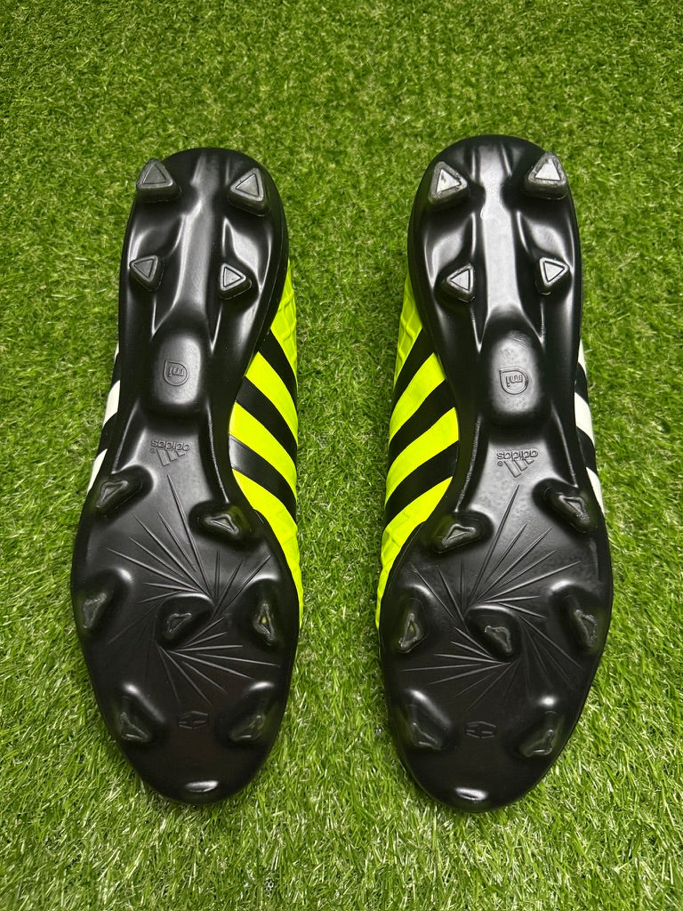 Adidas 11 Pro SL FG 'Black/Solar Yellow' – Boot Locker NZ