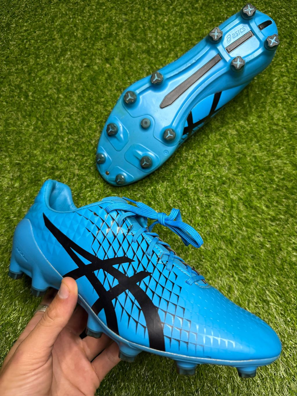 Asics Menace 4 FG 'Blue/Black'