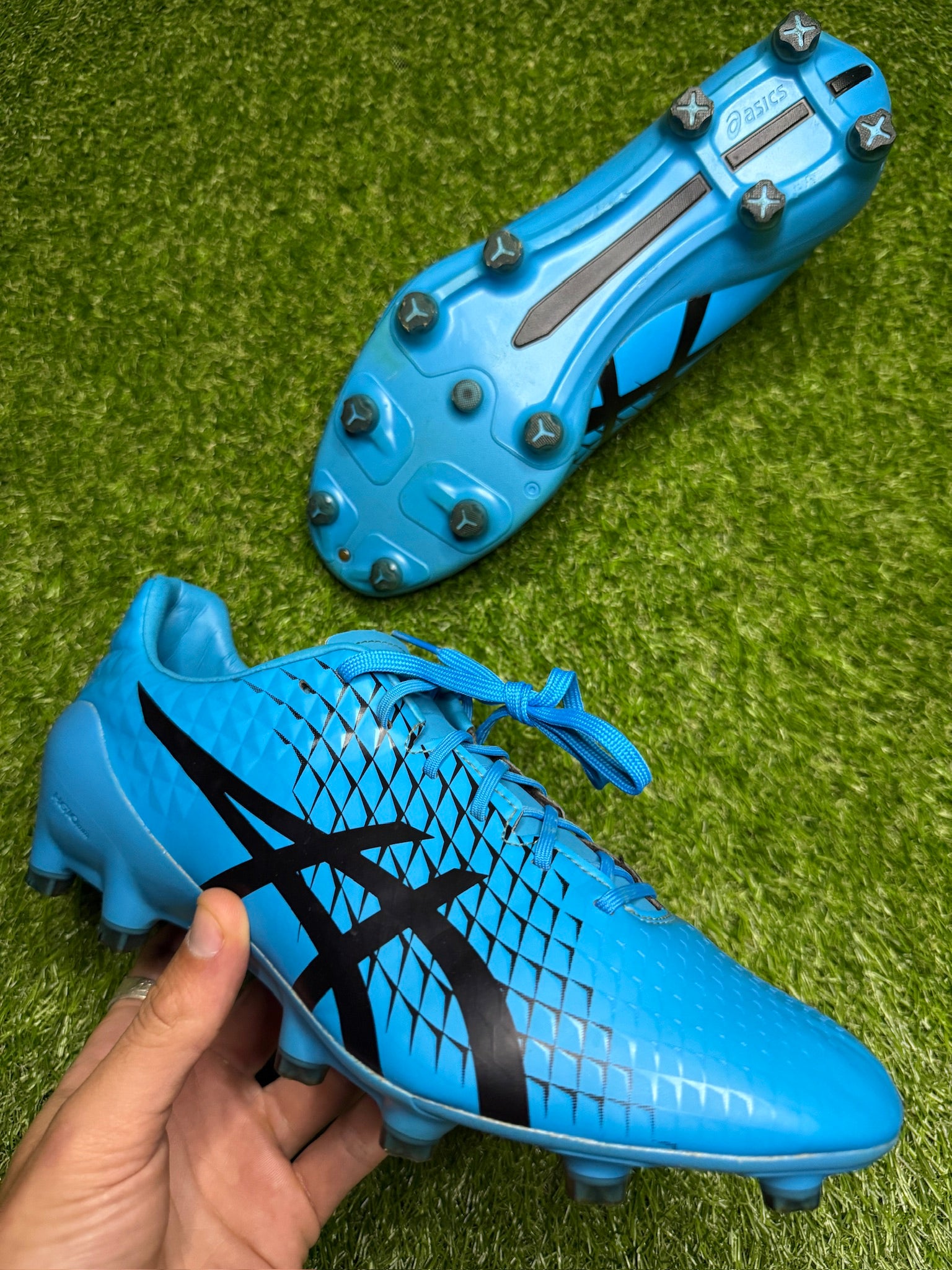 Asics Menace 4 FG 'Blue/Black'