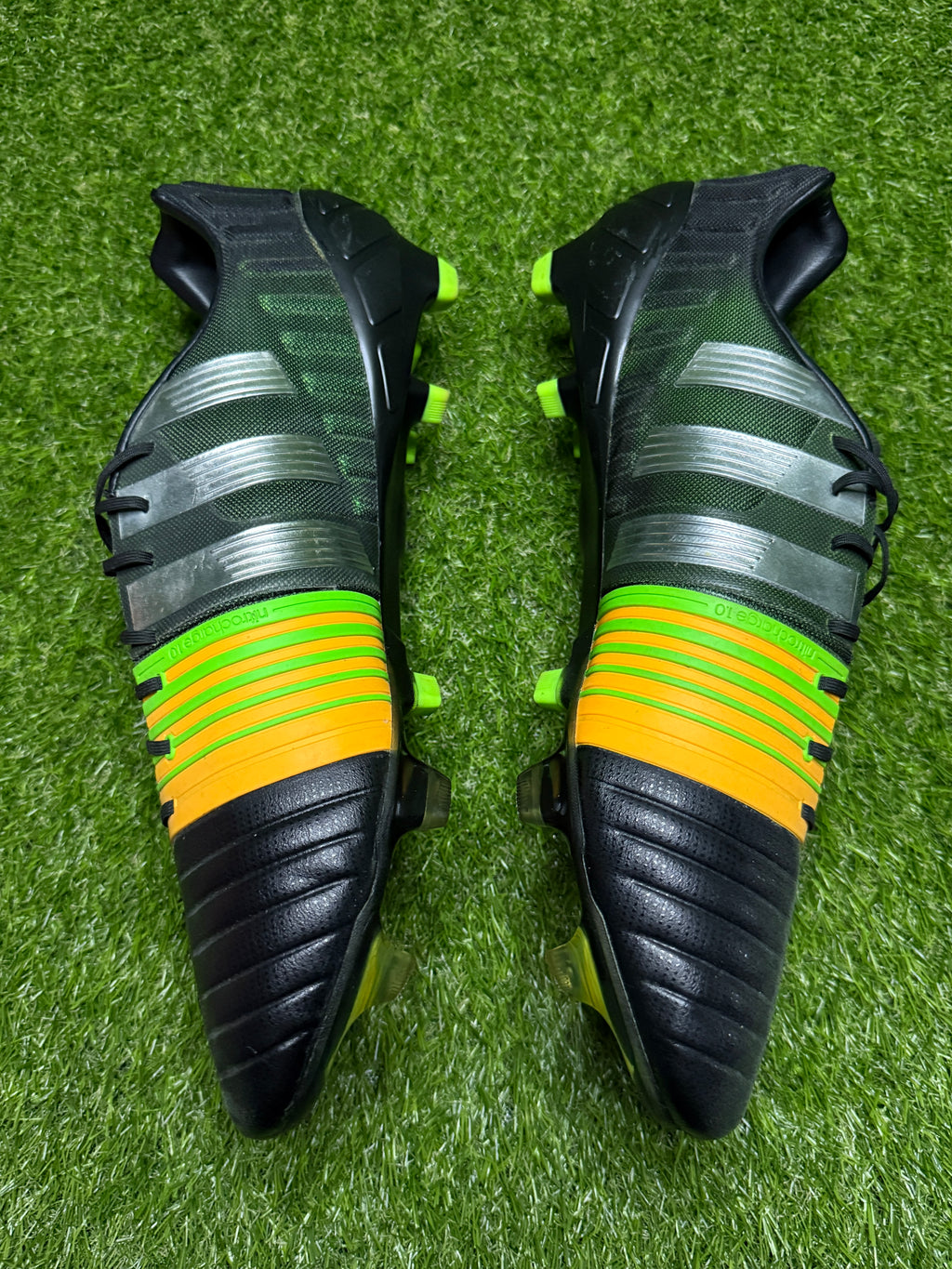 Adidas Nitrocharge 1.0 FG 'Black/Green/Orange'