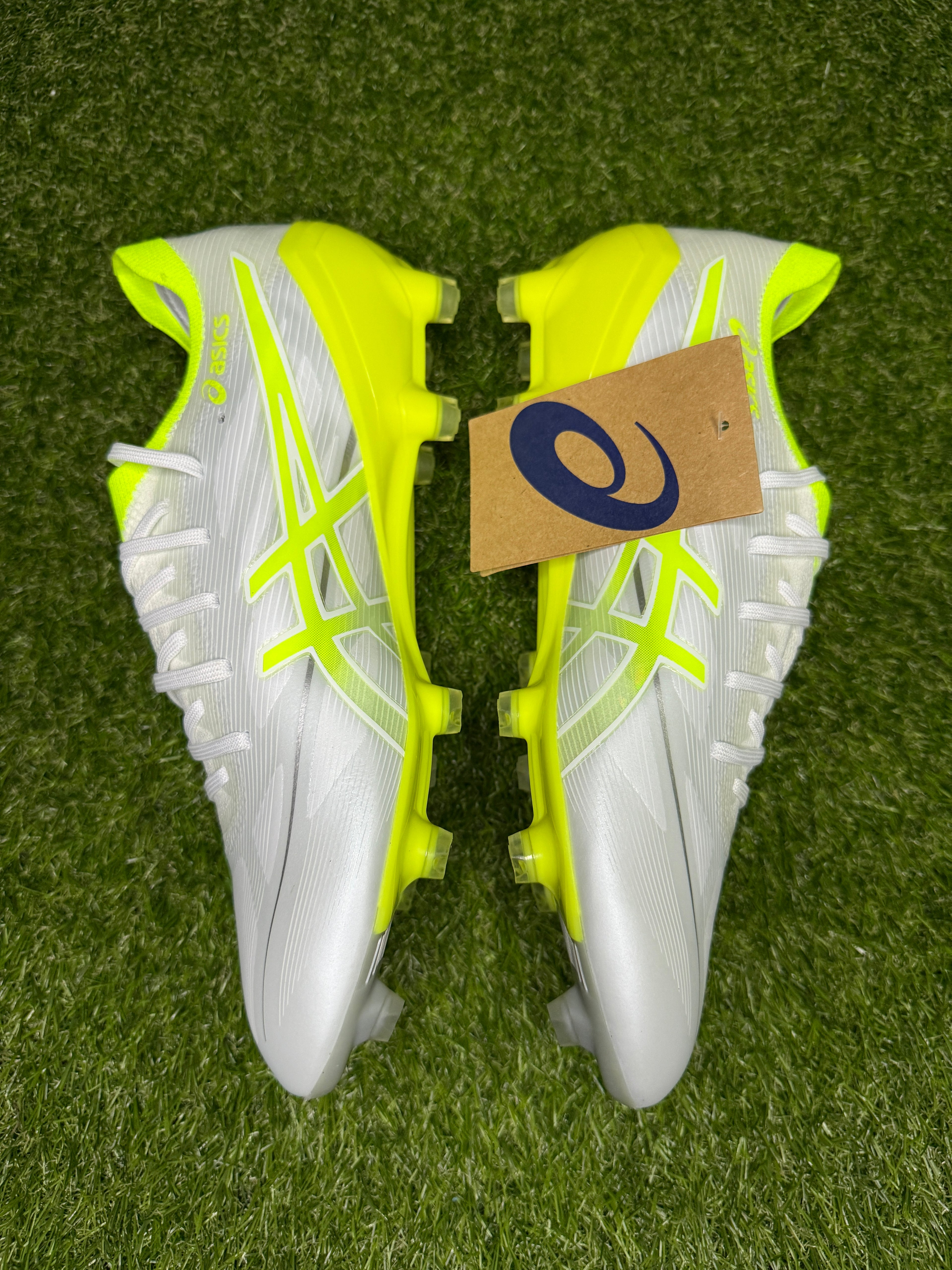 Asics Menace 5 FG 'White/Volt'