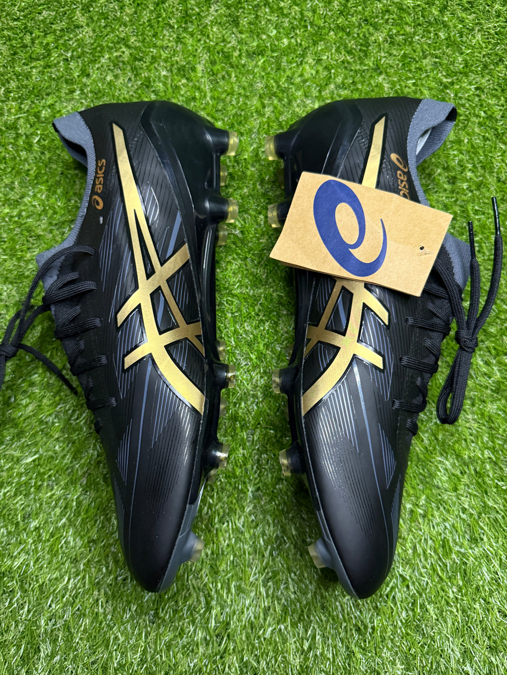 Asics Menace 5 FG 'Black/Gold'