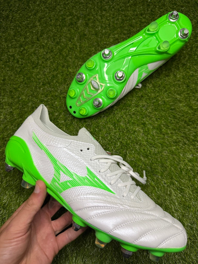 Mizuno Morelia Neo 4 B ELITE SG 'White/Green'