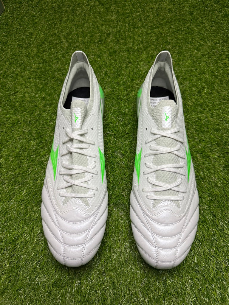 Mizuno Morelia Neo 4 Beta Elite FG 'White/Green'