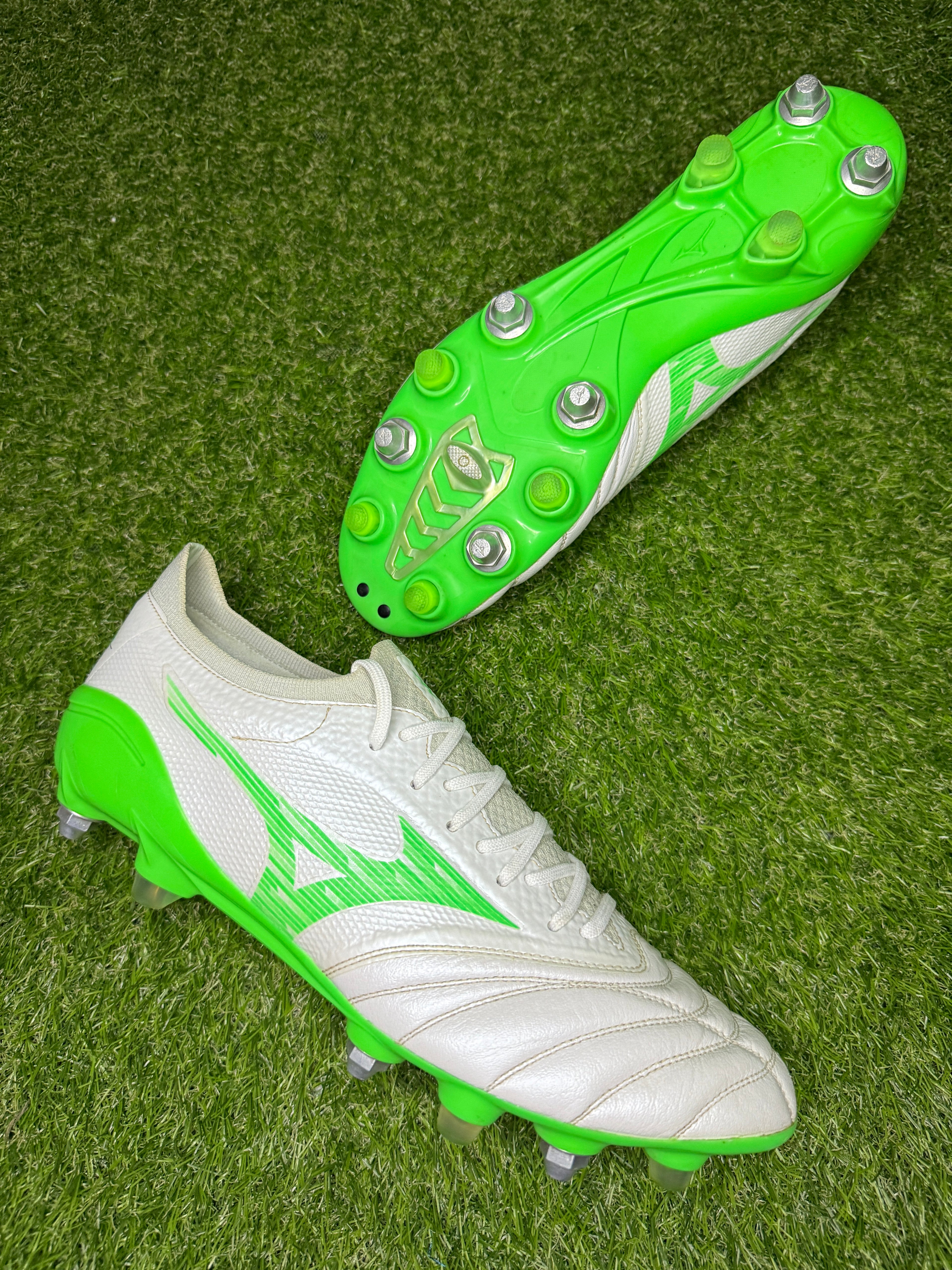 Mizuno Morelia Neo 4 B Elite SG 'White/Green'