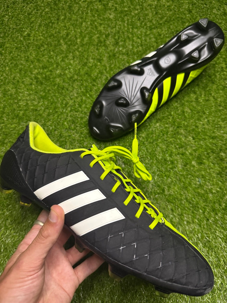 Adidas 11 Pro SL FG 'Black/Solar Yellow' – Boot Locker NZ