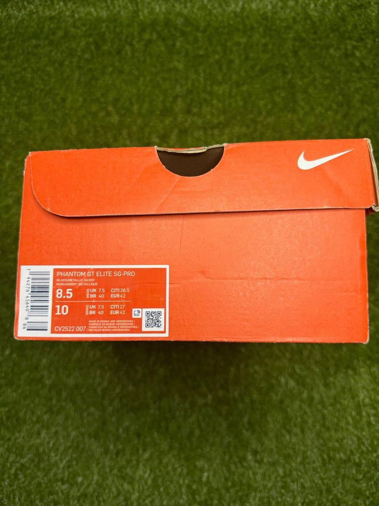 Nike Phantom GT Elite SG-PRO 'Black/Silver/Pink'