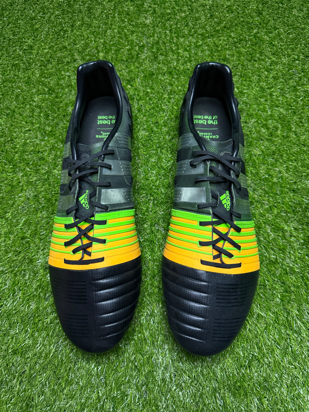 Adidas Nitrocharge 1.0 FG 'Black/Green/Orange'