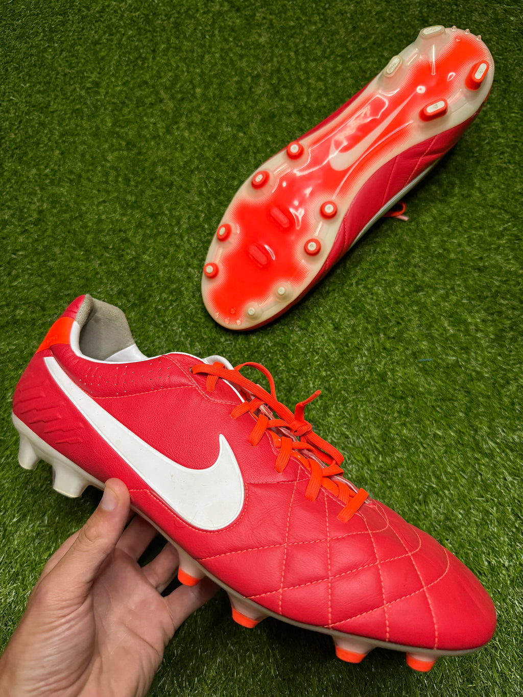 Nike Tiempo Legend 4 Elite FG 'Sunburst Red'