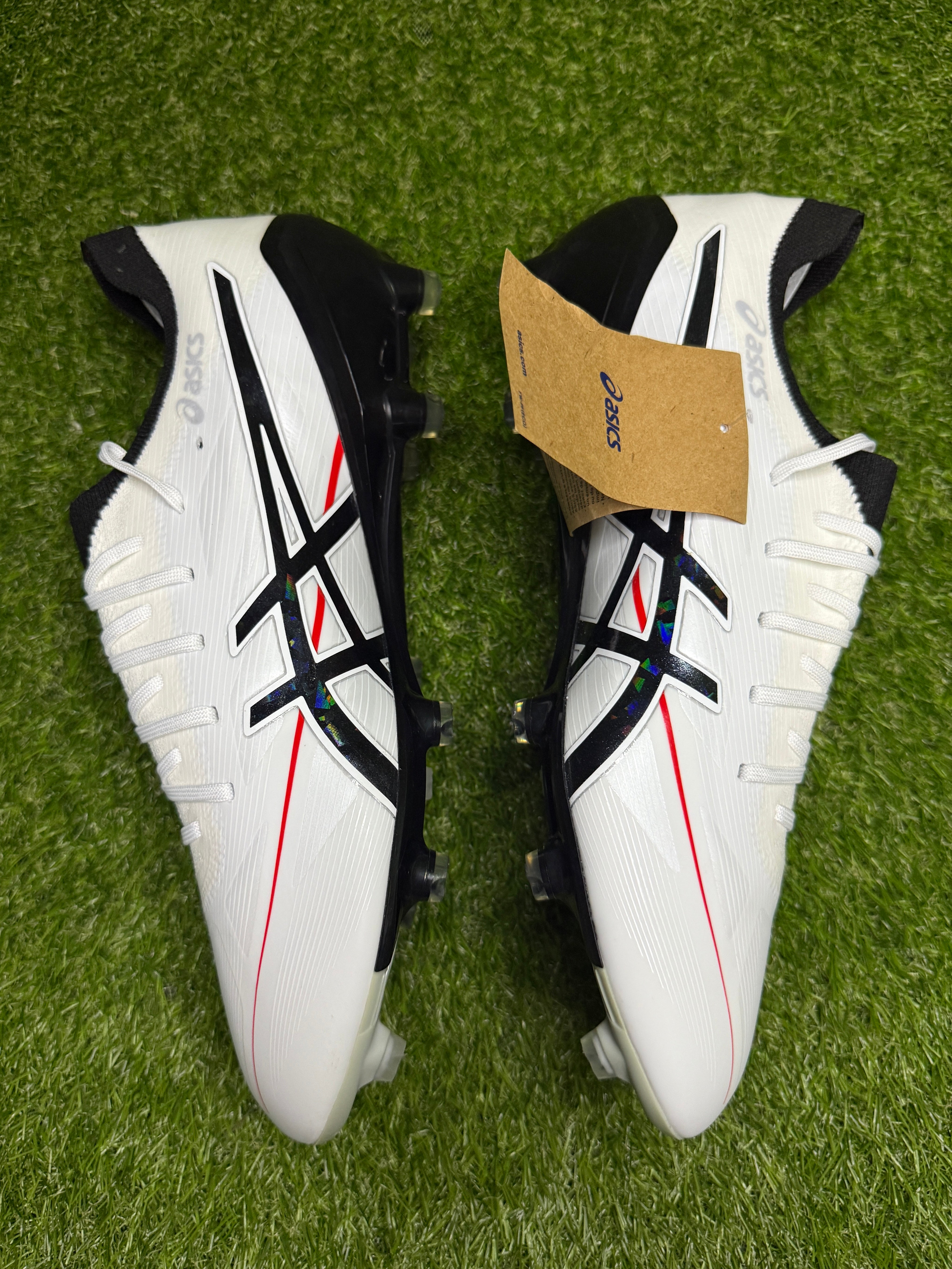 Asics Menace 5 FG 'White/Black' – Boot Locker NZ
