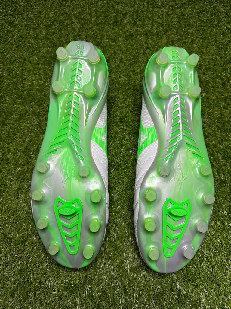 Mizuno Morelia Neo 4 Beta Elite FG 'White/Green'