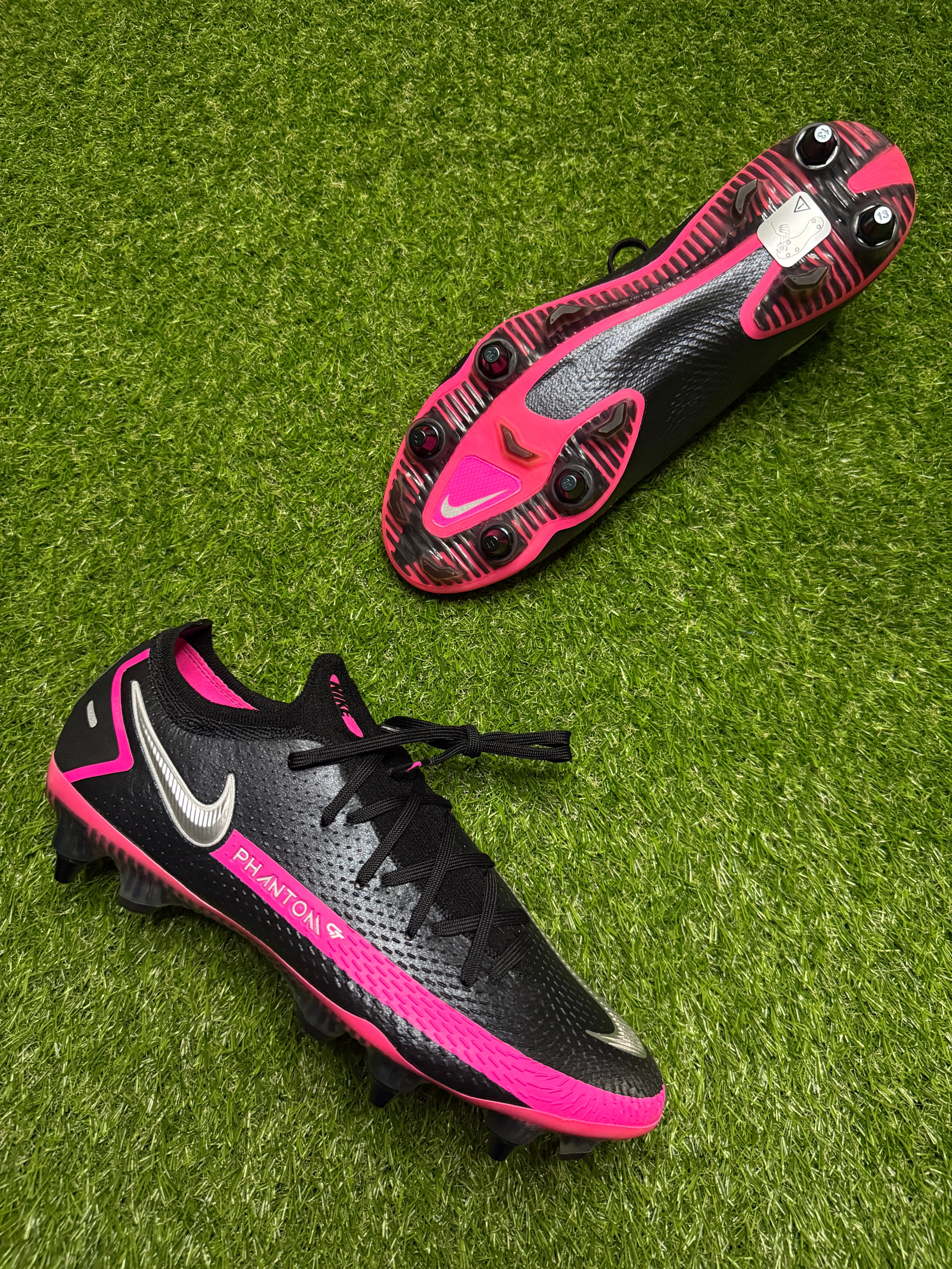 Nike Phantom GT Elite SG-PRO 'Black/Silver/Pink'