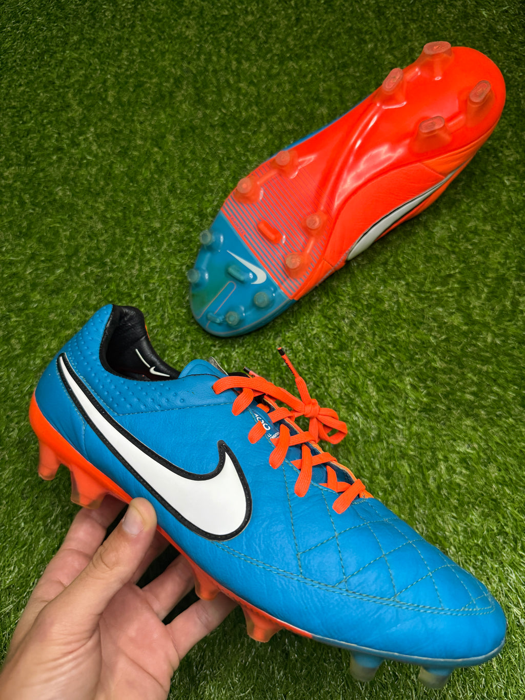 Nike Tiempo Legend 5 Elite FG 'Turquoise/Hyper-Crimson'