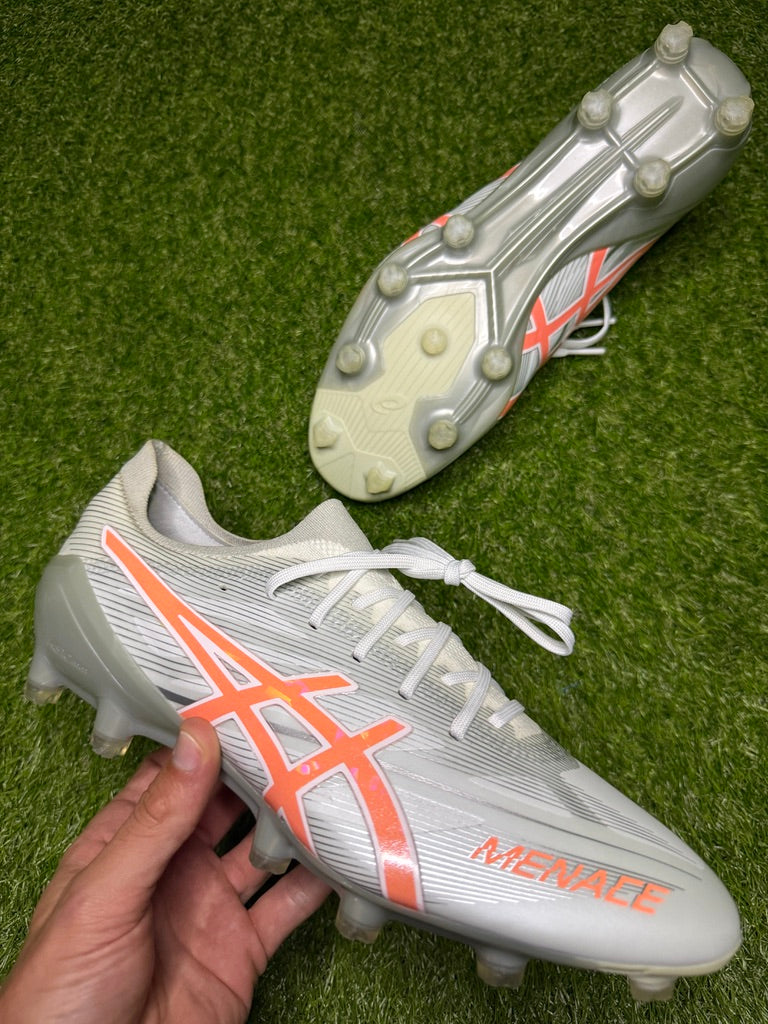 Asics Menace 5 FG 'White/Coral'