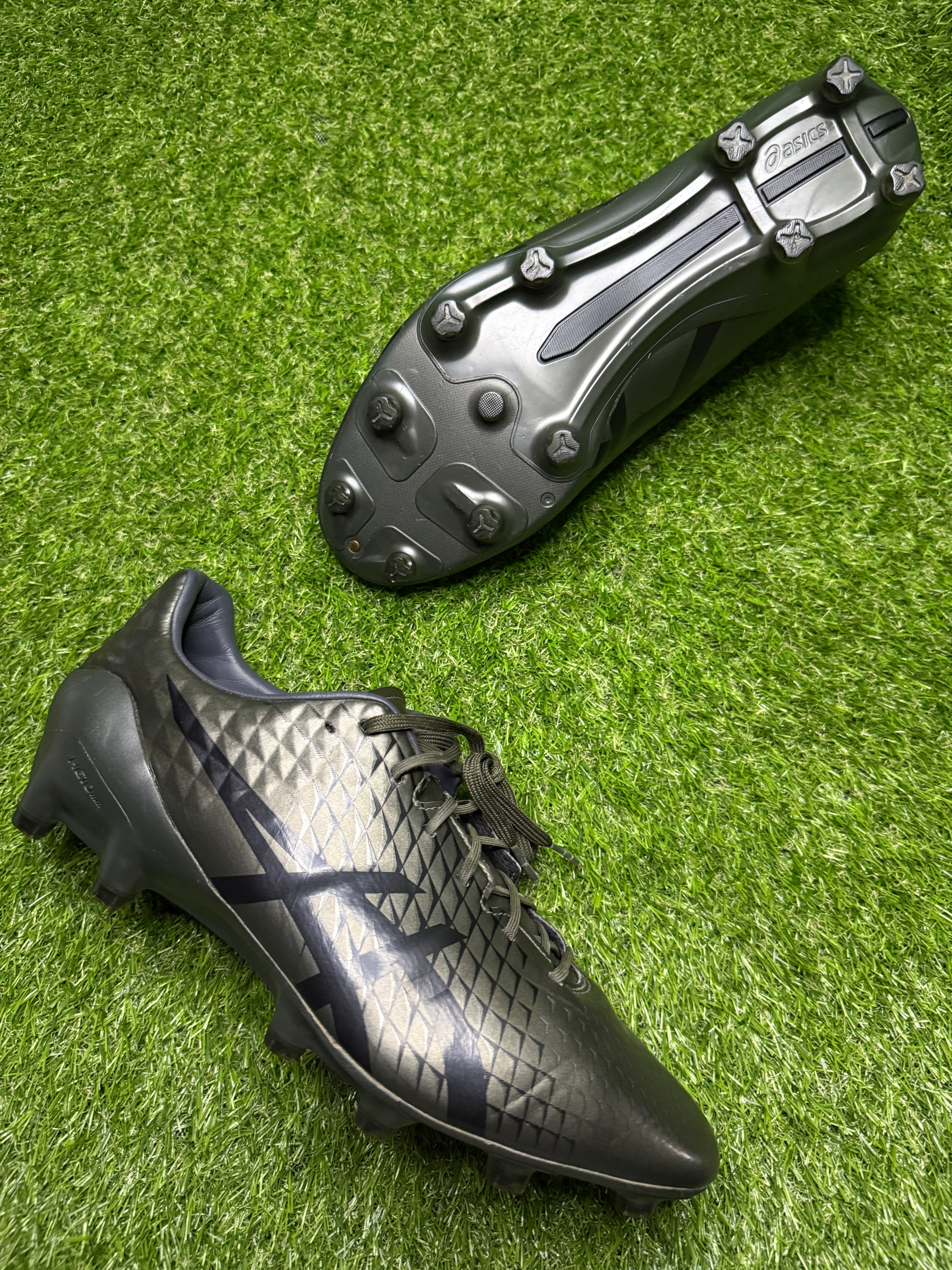 Asics Menace 4 FG 'Gunmetal/Black'