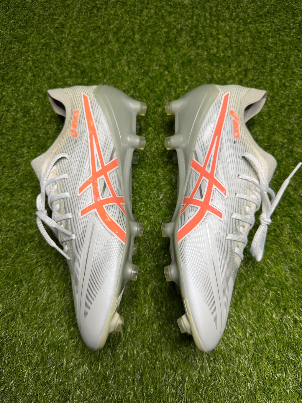 Asics Menace 5 FG 'White/Coral'