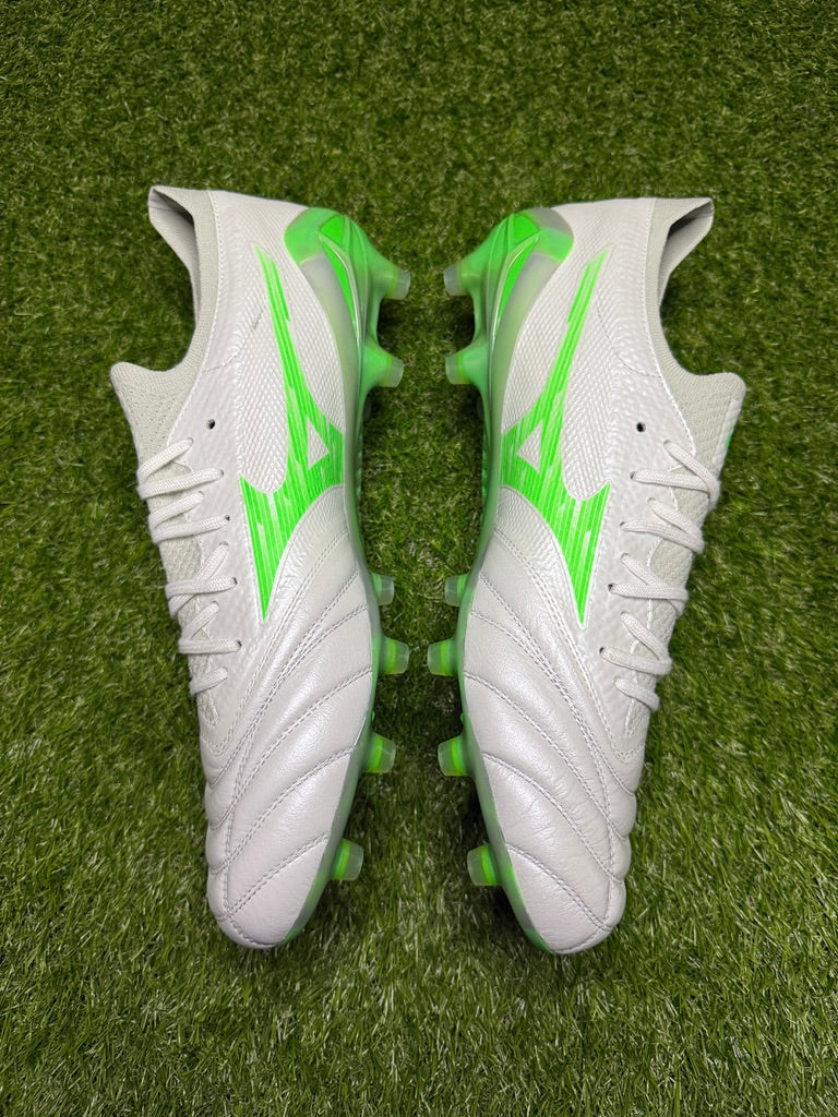 Mizuno Morelia Neo 4 Beta Elite FG 'White/Green'