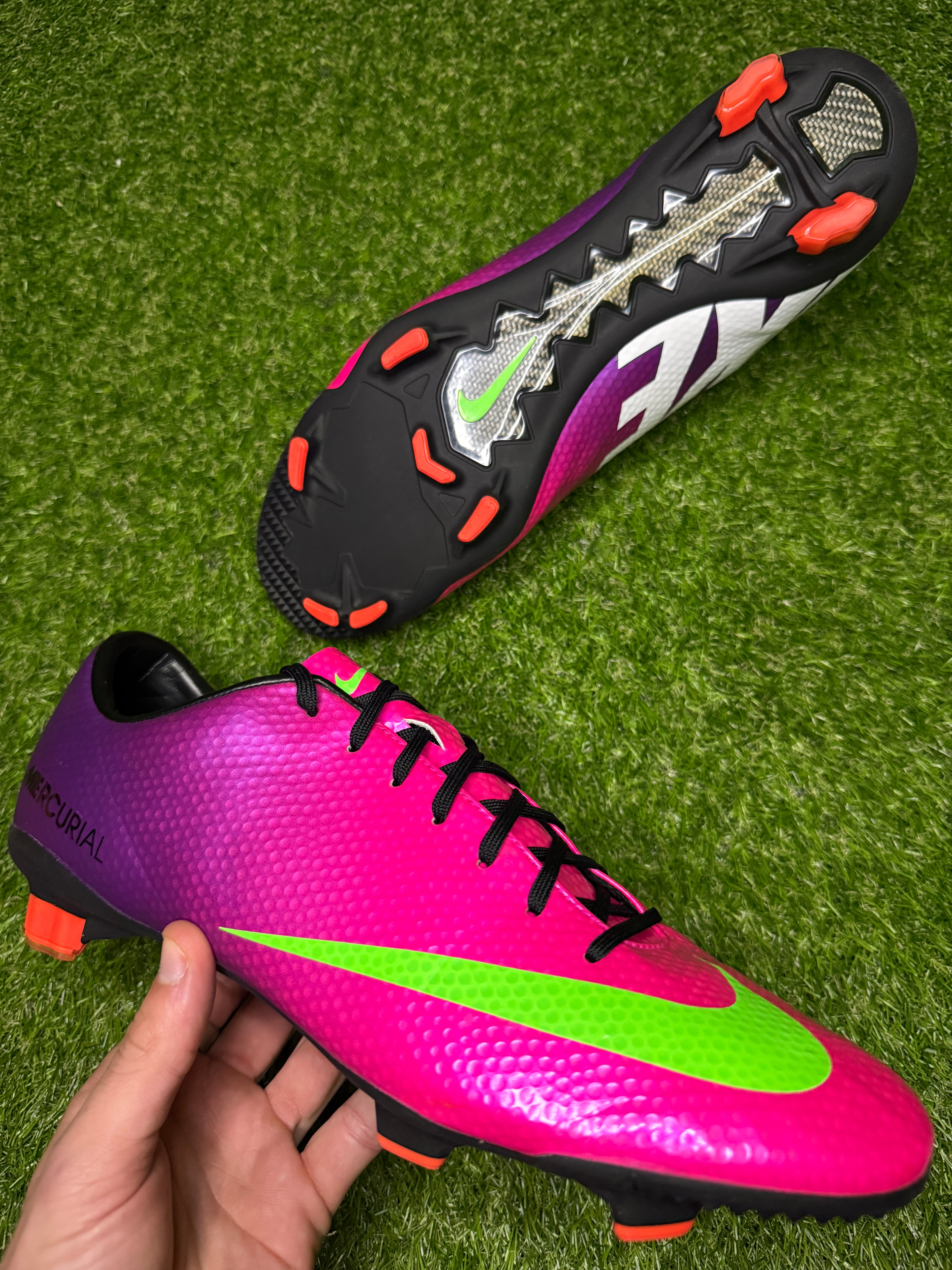 Nike Mercurial Veloce FG 'Fireberry/Electric Green'