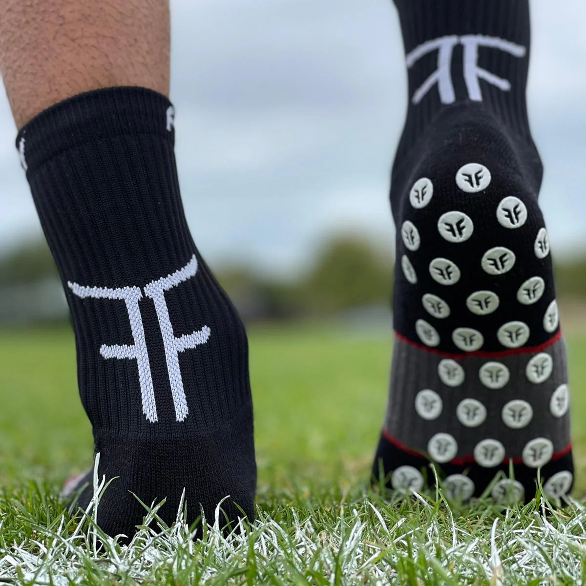 Premium Grip Socks by Fly (Black)
