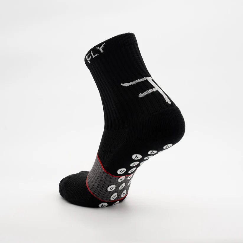 Premium Grip Socks by Fly (Black)